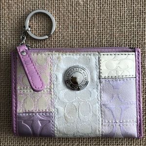 Small Coach Coin and Key Purse
